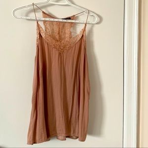 Pink Lace Camisol